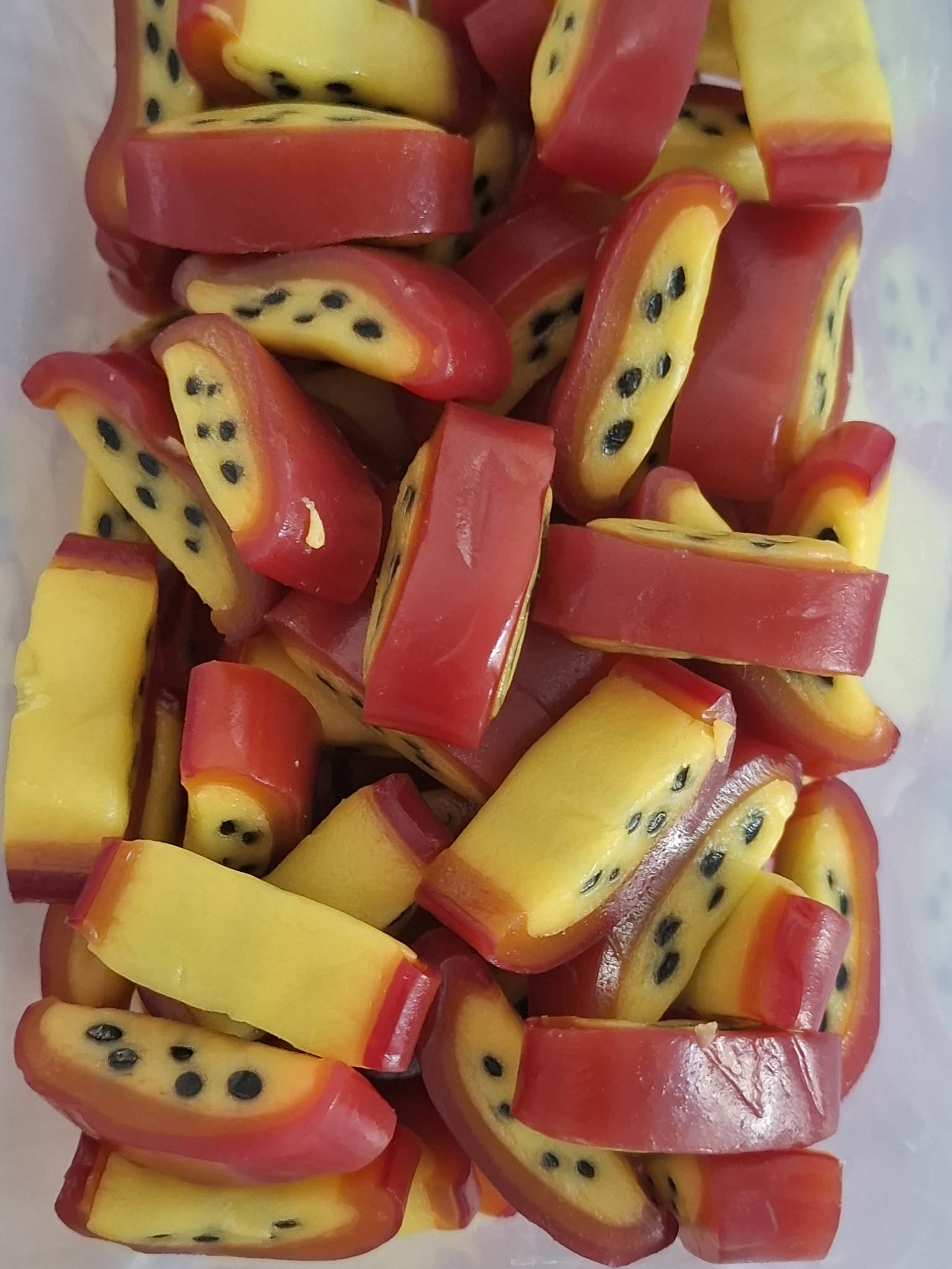 tranches fruits de la passion