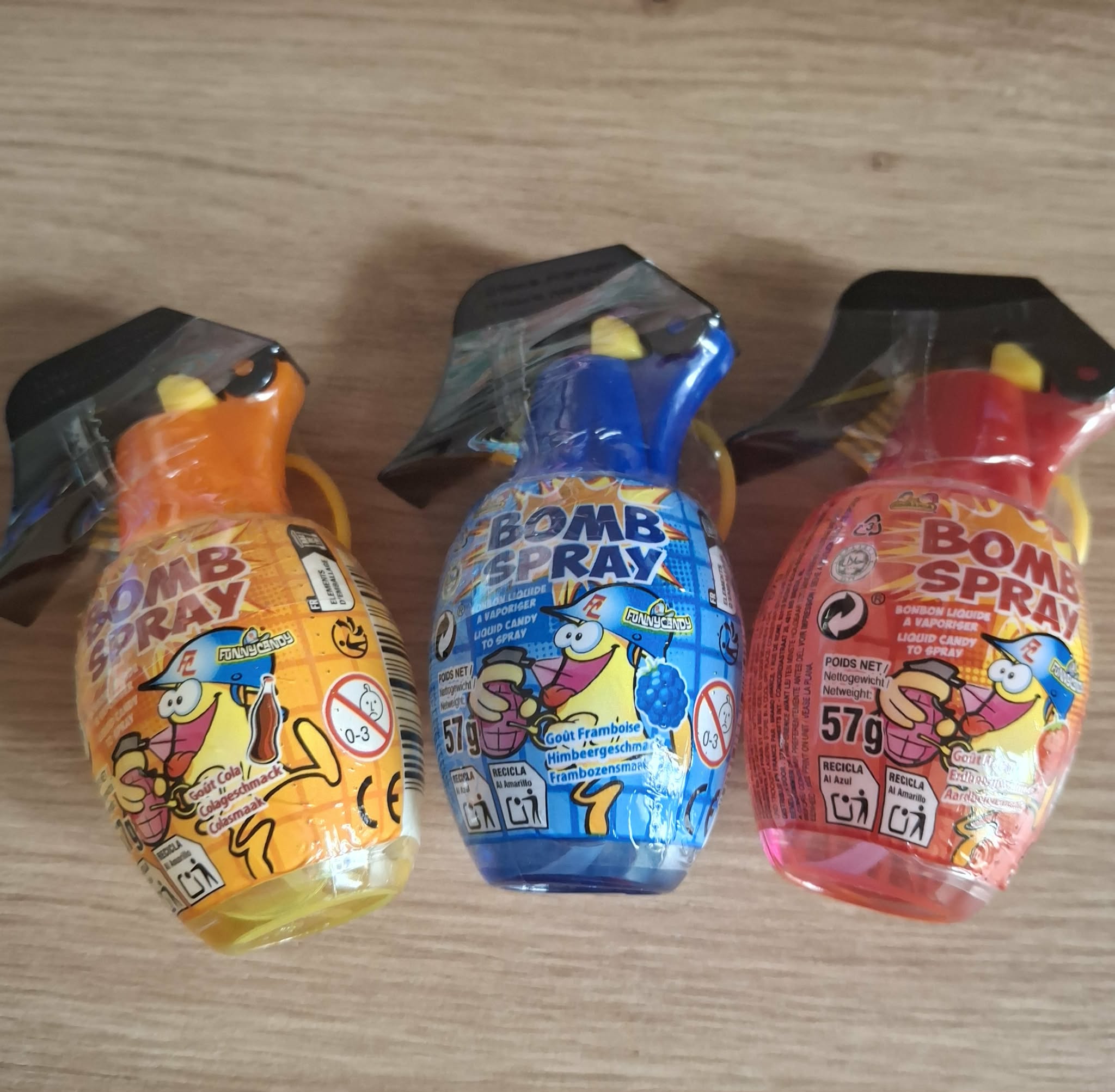 Bomb spray