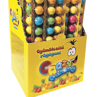 billes de chewing-gum X10