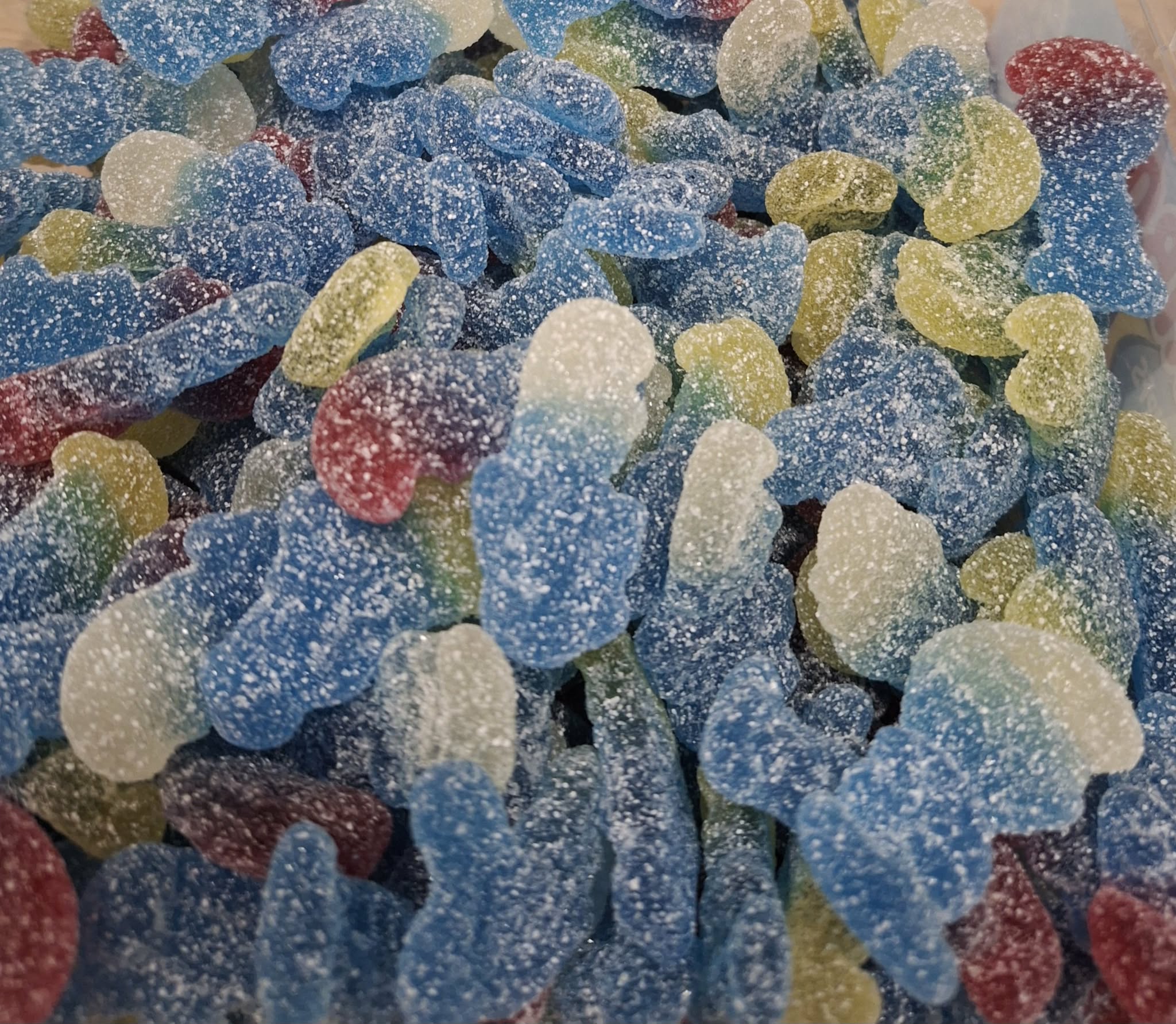 schtroumpfs pik haribo