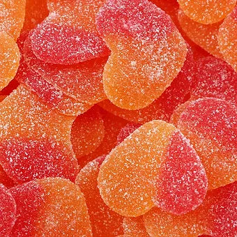 coeur de pêche haribo